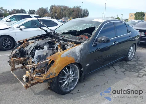 2007 Infiniti M45 Sport from USA, damaged, VIN JNKBY01E67M403879